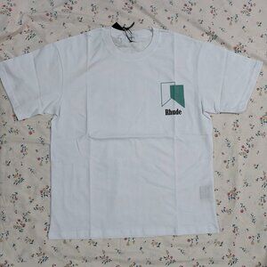 Rhude White Printed Short-Sleeve T-Shirt